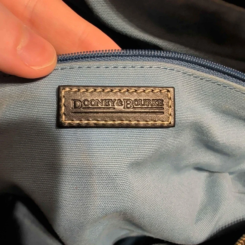 Dooney & Bourke Medallion Print Canvas/Leather Large‎ Satchel
